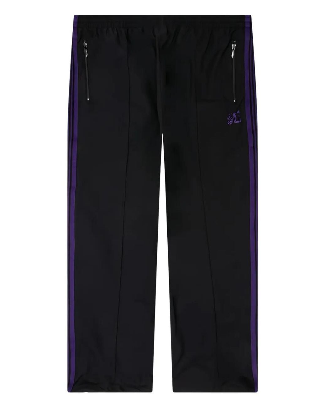Needles Blue Side-Stripe Track Pants for men