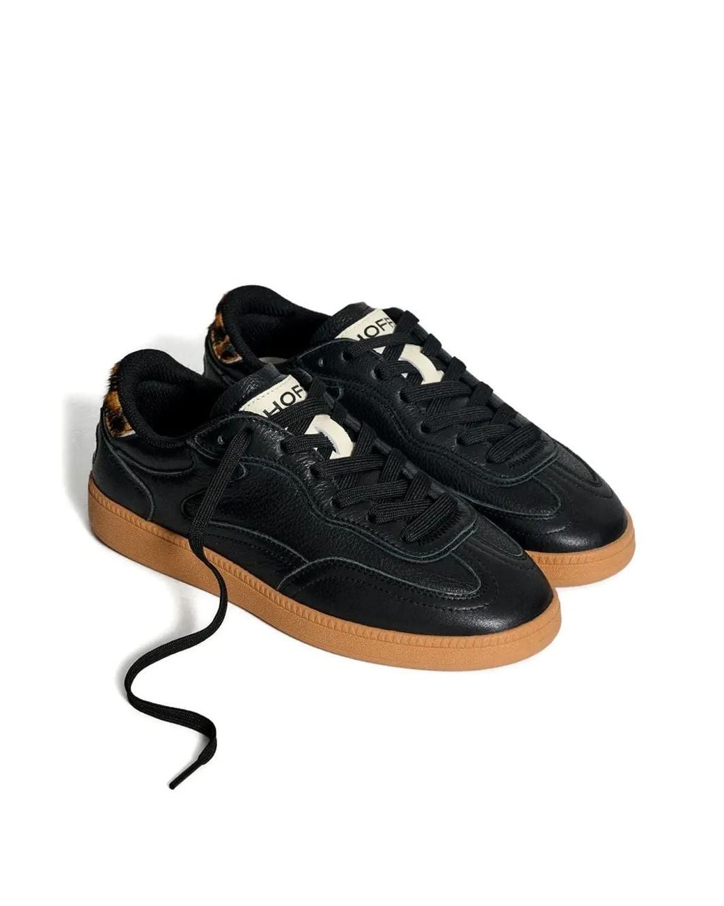 HOFF Black Lace-Up Sneakers