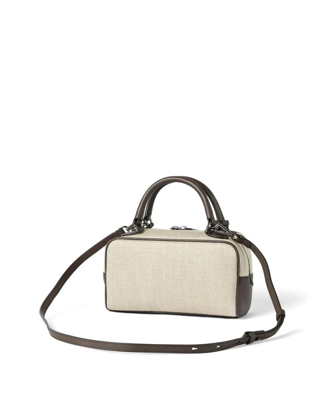 Brunello Cucinelli Metallic Bowling Bag