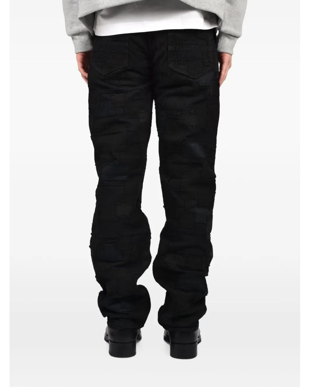 Matthew Williamson Boro Patchwork-Jeans in Black für Herren