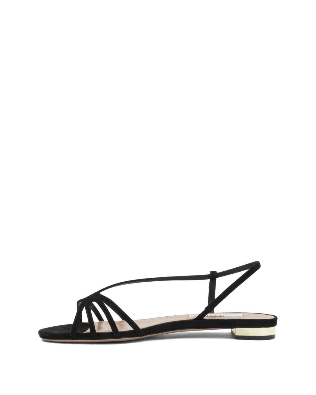 Aquazzura White Talk To Me Sandals