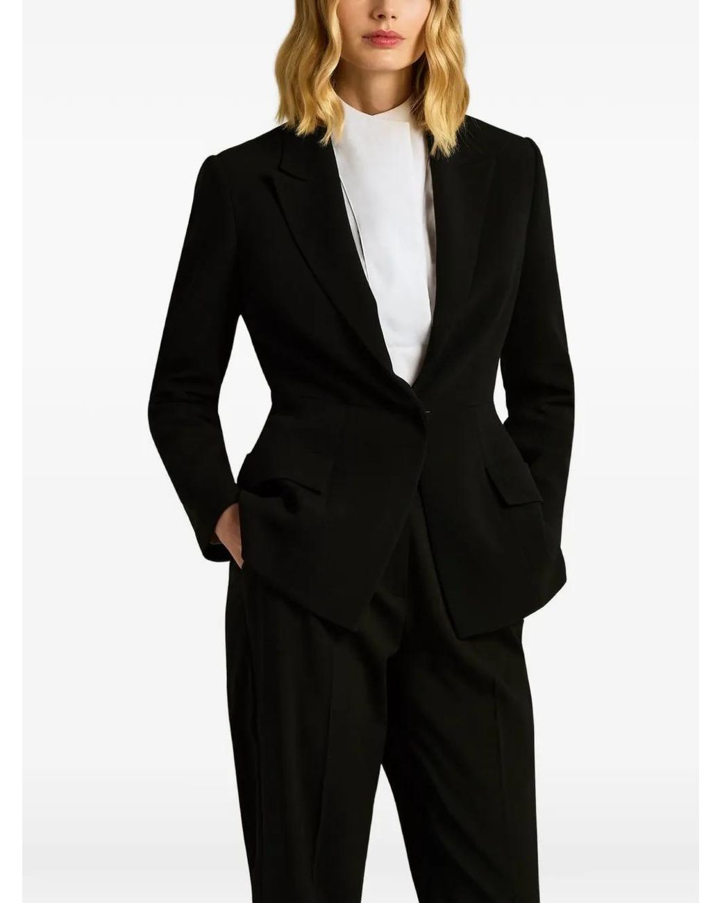 Kiton Black Tailored Jacket