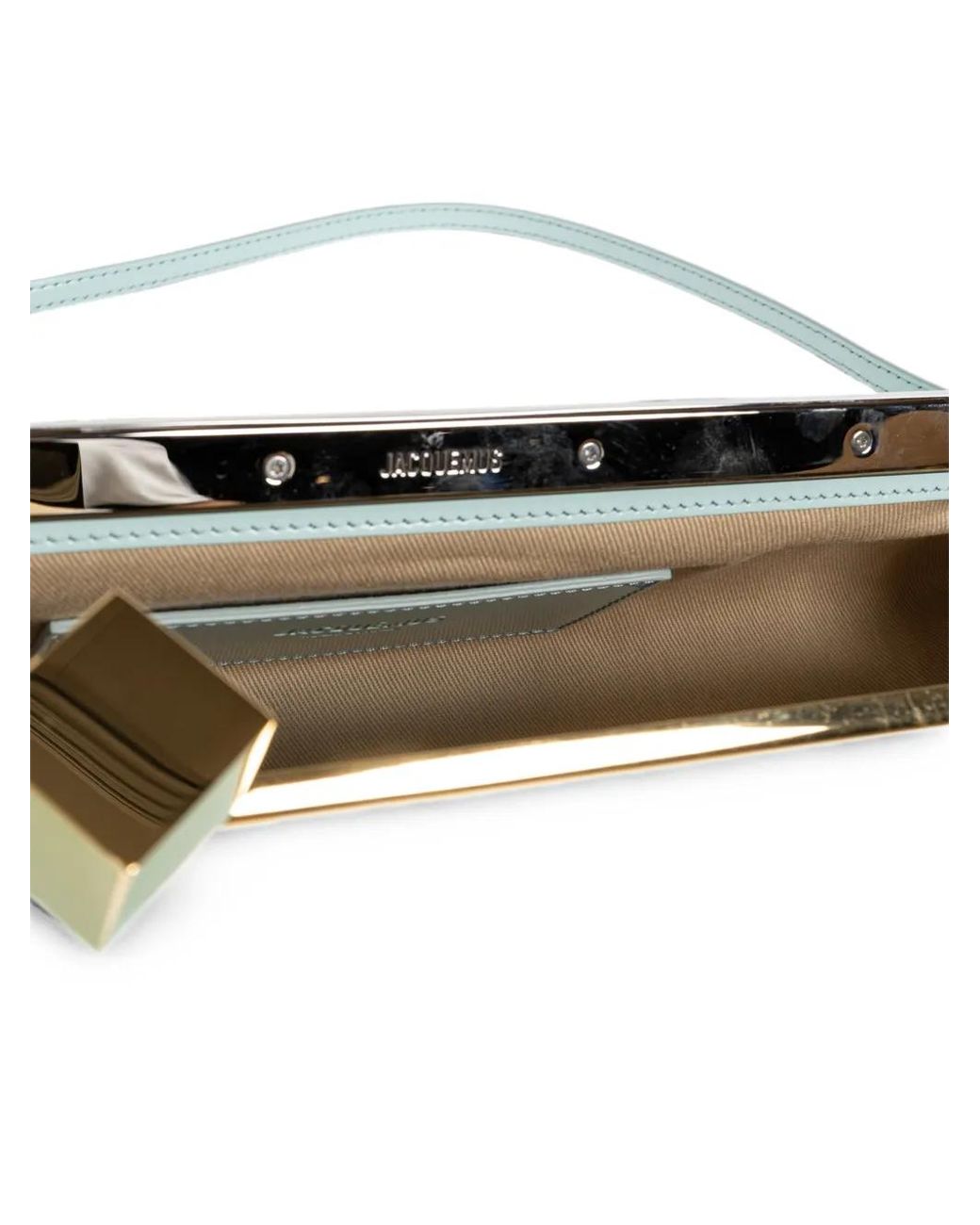 Jacquemus Blue The Salon Clutch