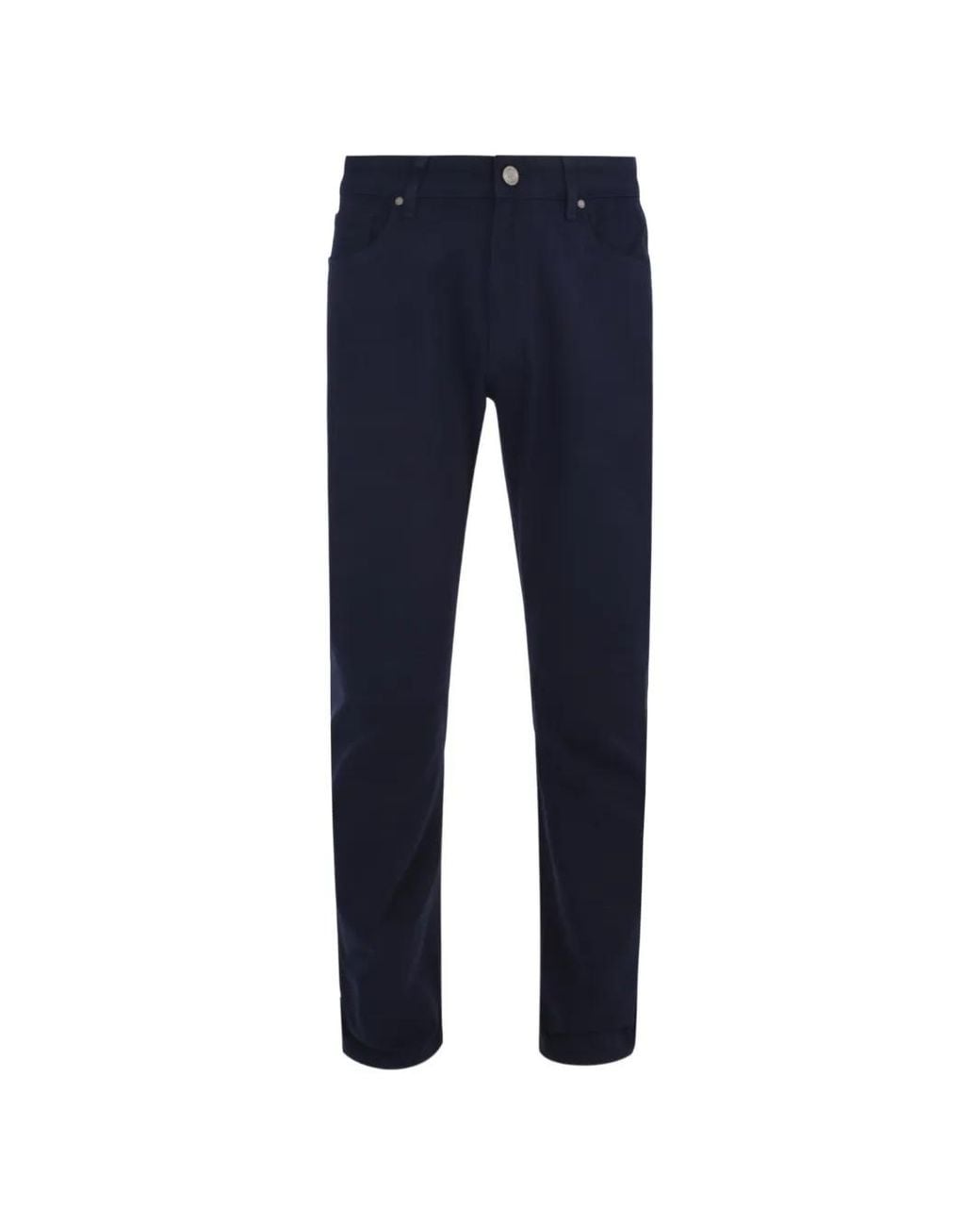 Luciano Barbera Blue Five-Pocket Trousers for men