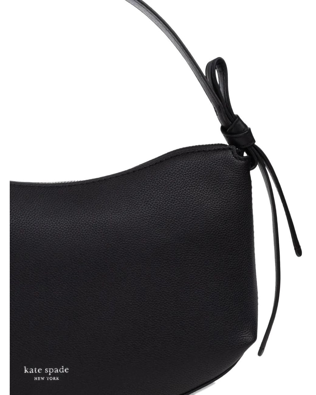 Kate Spade Black Mittelgroße Loop Schultertasche