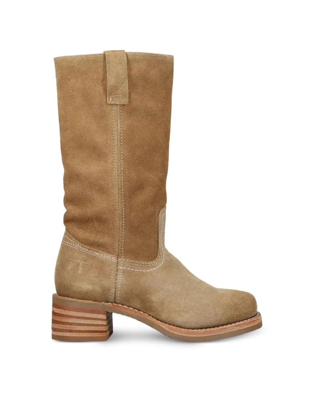 Frye Brown Campus Boots