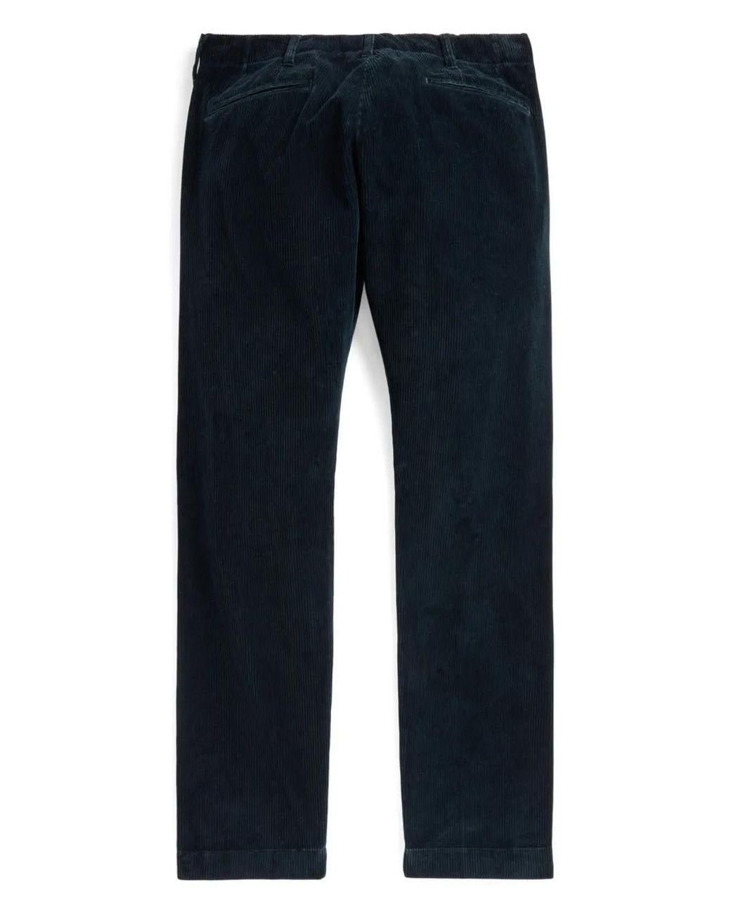 RRL Blue Corduroy Trousers for men
