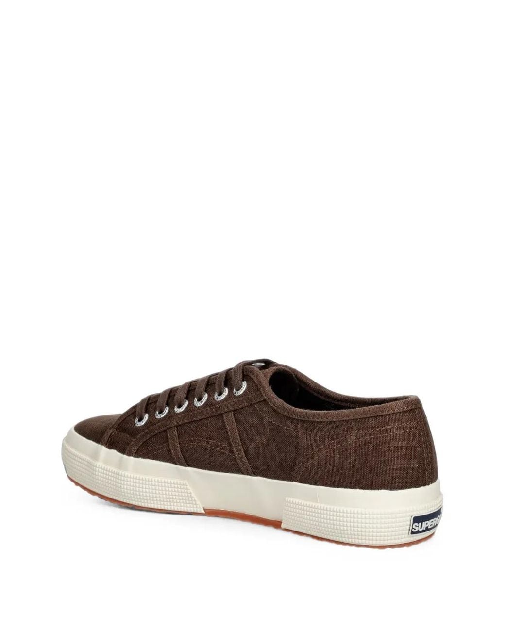 Superga Brown 2750 Lace-Up Sneakers