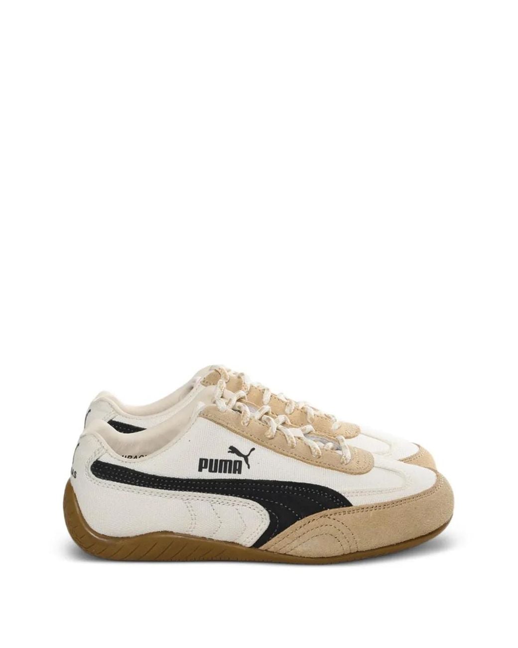 PUMA White X Nahmias Speedcat Lace-Up Sneakers