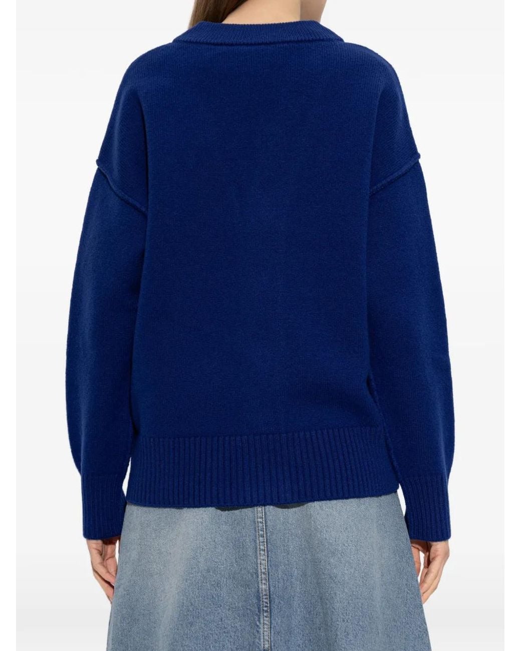 AMI Vest Met Logo in het Blue