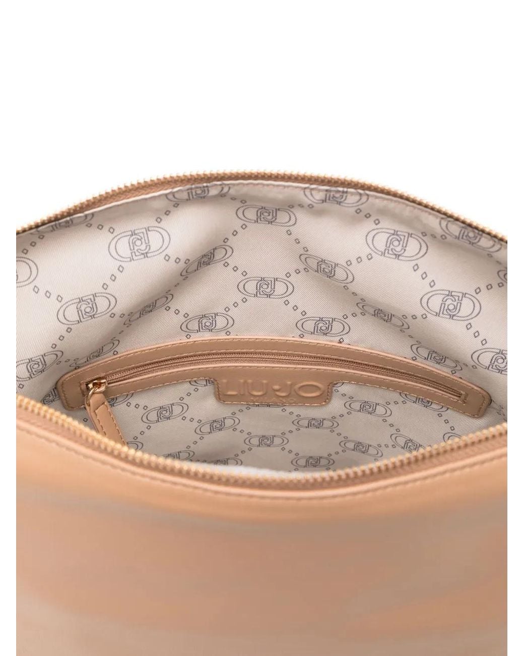 Liu Jo Natural Chain-Embellished Shoulder Bag