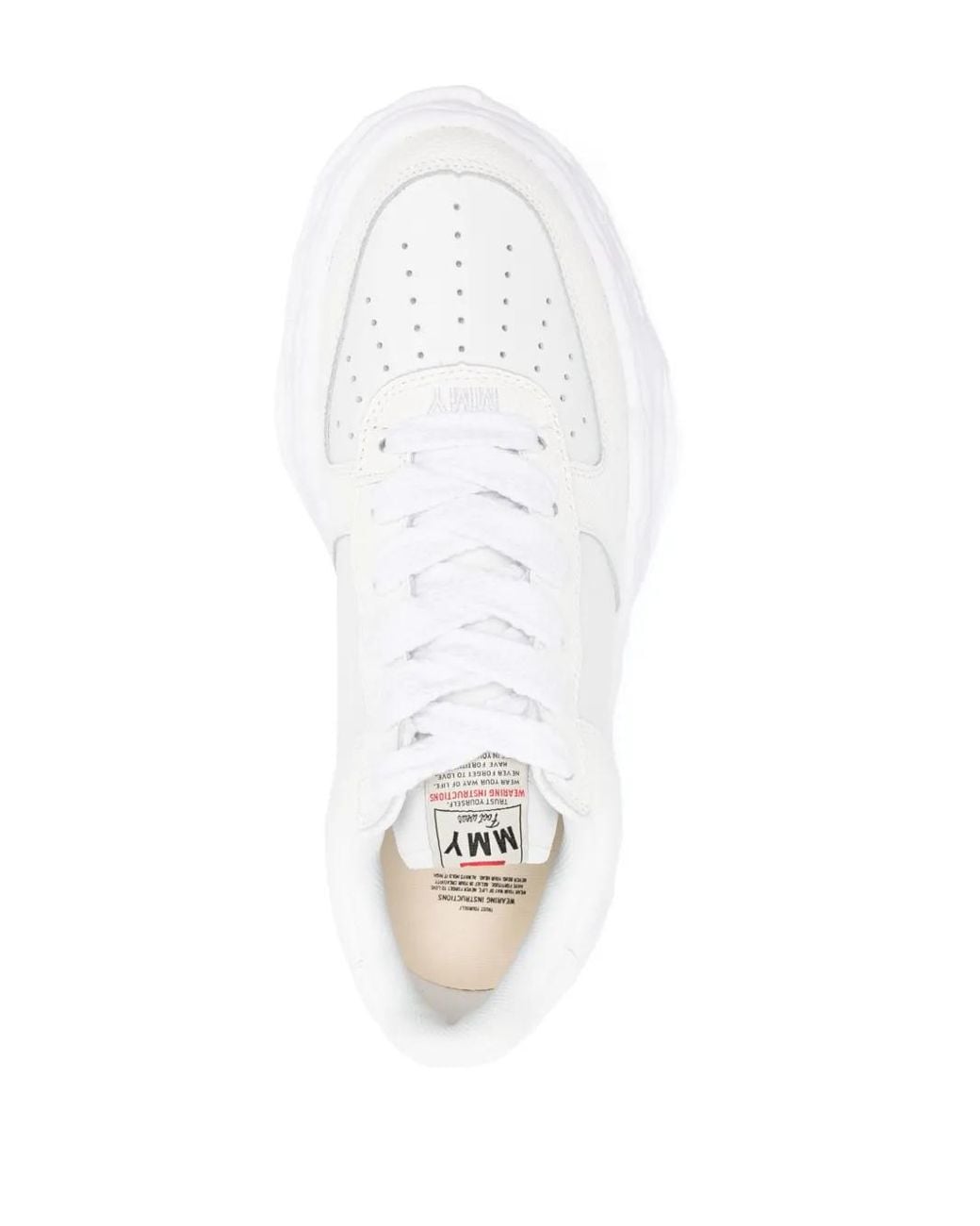 Maison Mihara Yasuhiro White Wayne Low-Top Sneakers