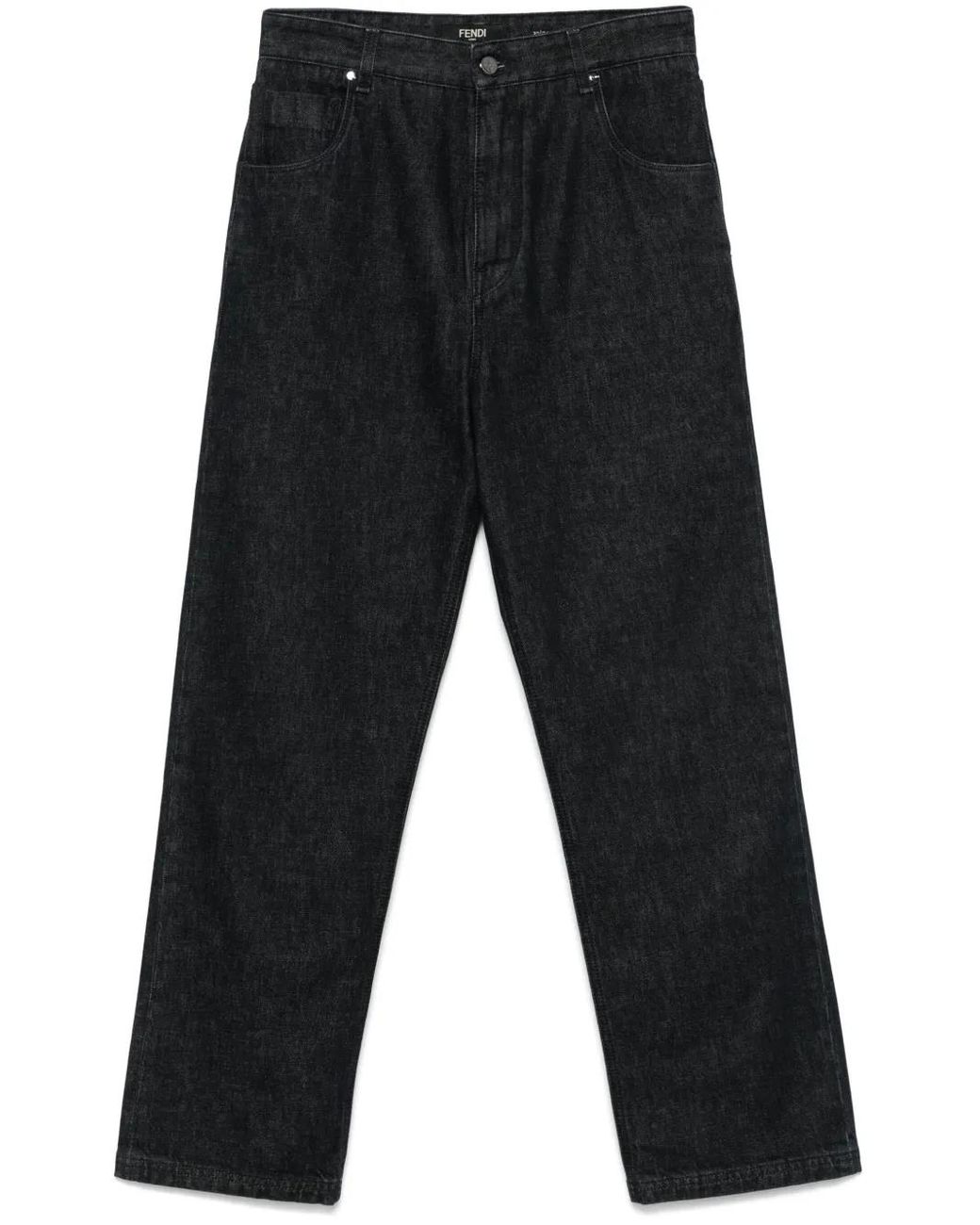 Fendi Straight Jeans in het Blue voor heren