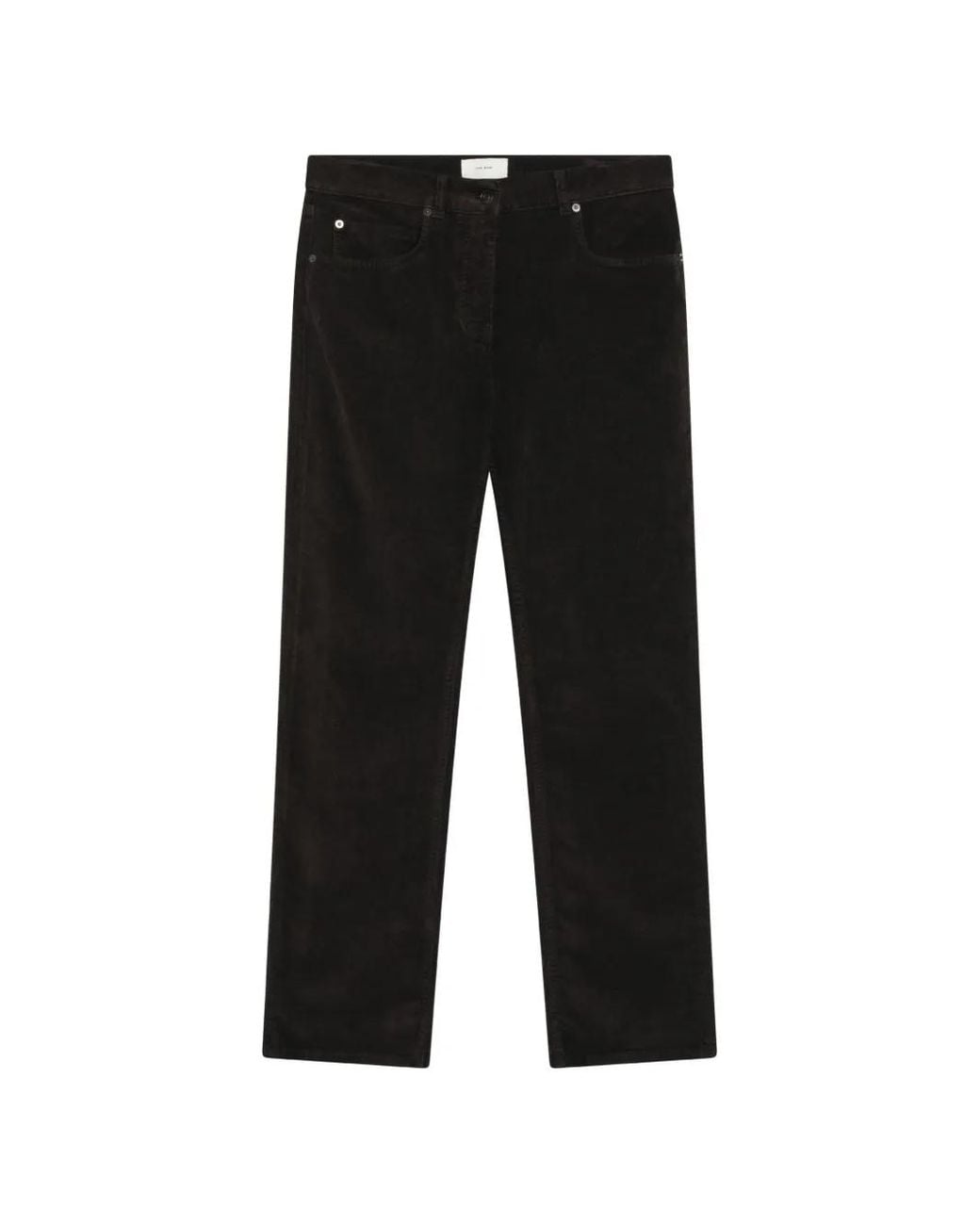The Row Black Frava Pants