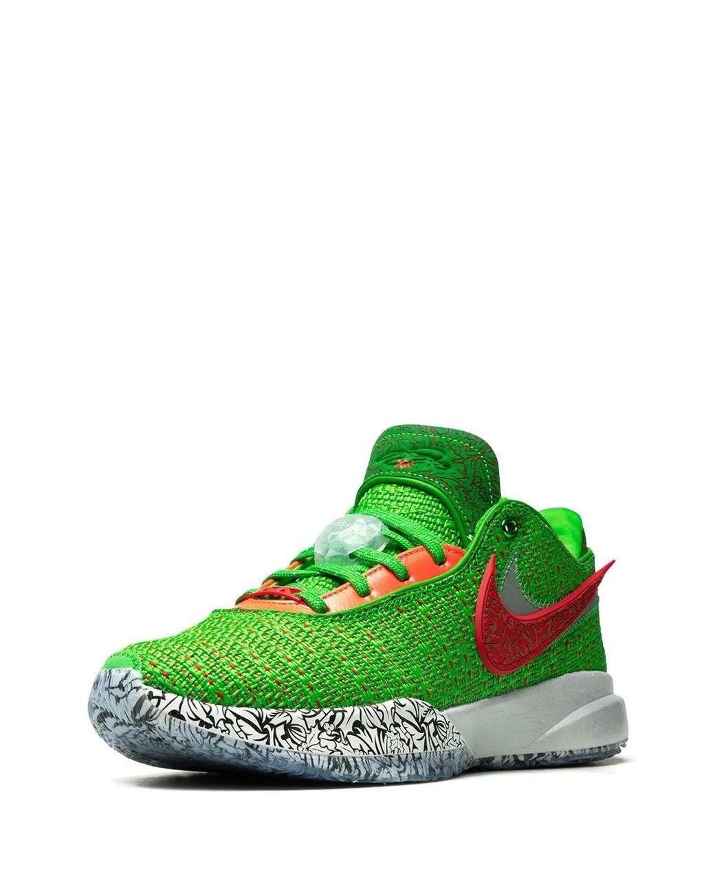 Nike Green Lebron 20 "Stocking Stuffer" Sneakers
