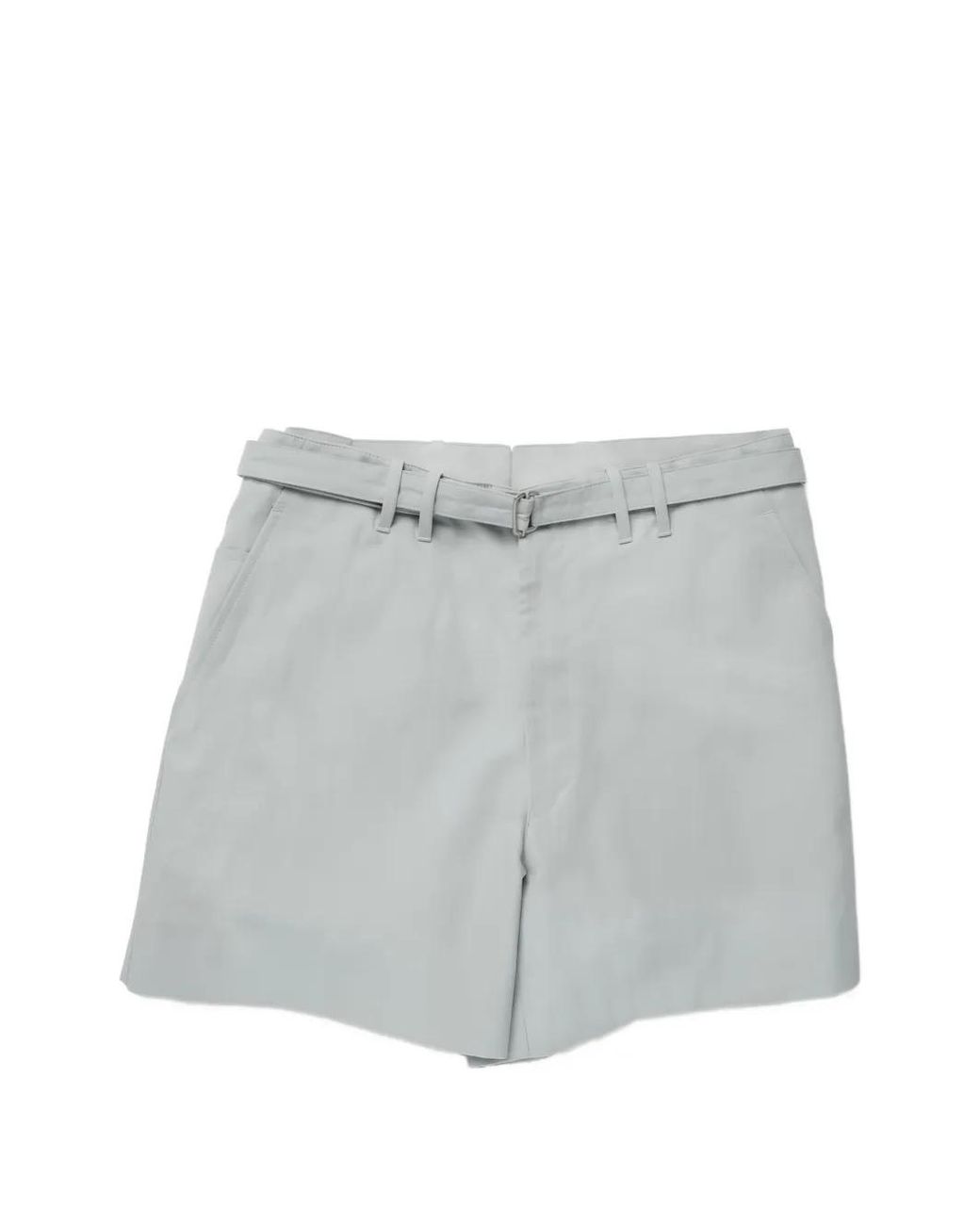 STÒFFA Gray Short À Taille Ceinturée for men