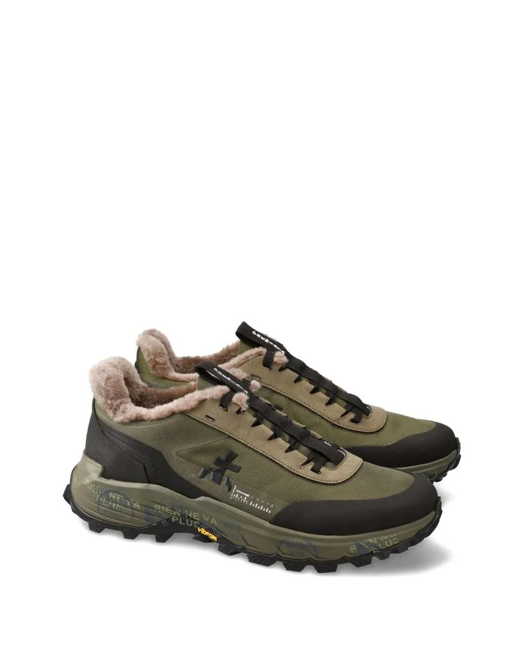 Premiata Green Sneakers for men