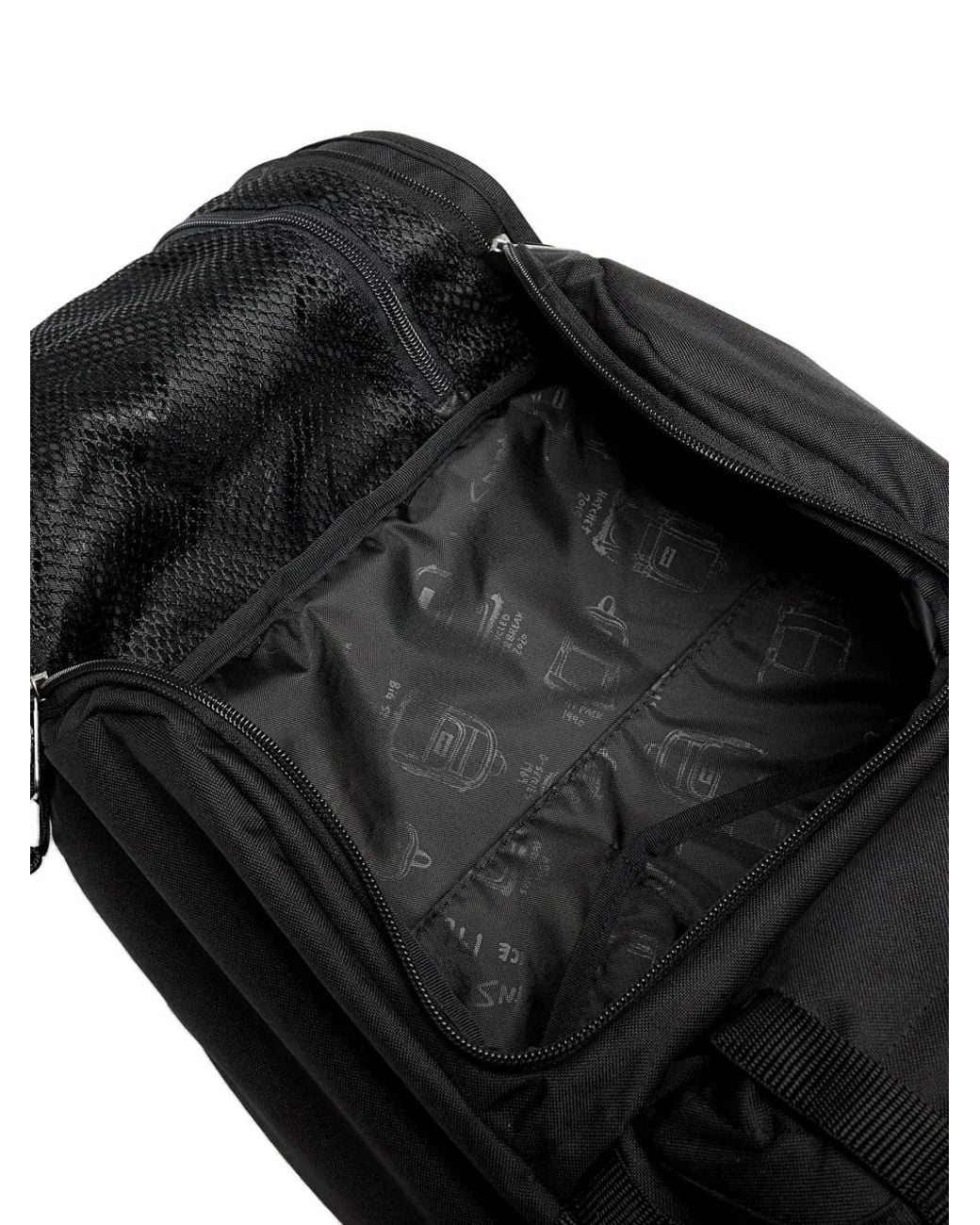 Jansport Black Logo-Patch Foldover Backpack