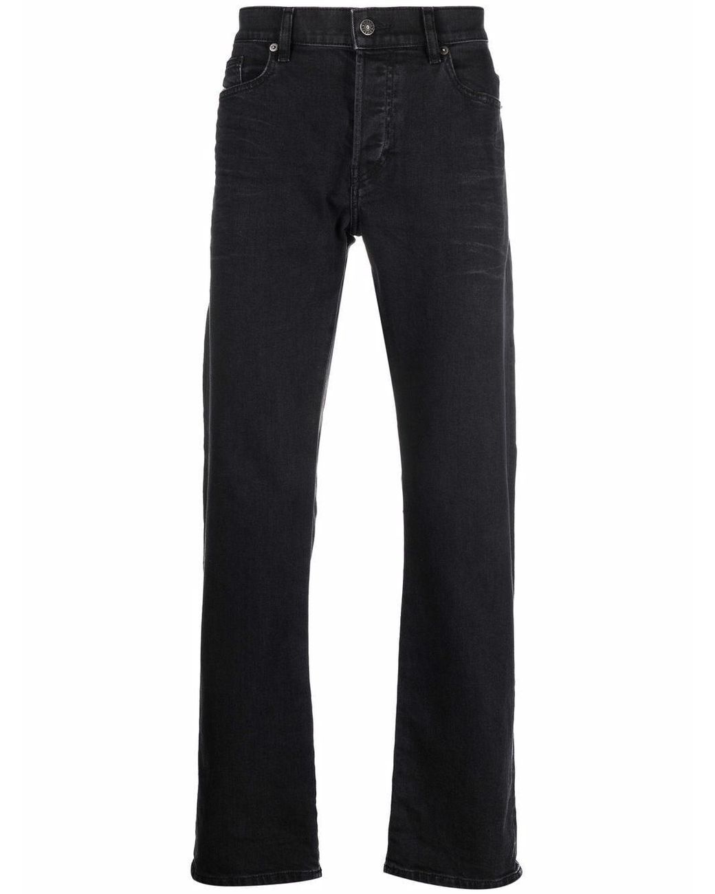 DIESEL D-mihtry Straight-leg Jeans in Black for Men | Lyst