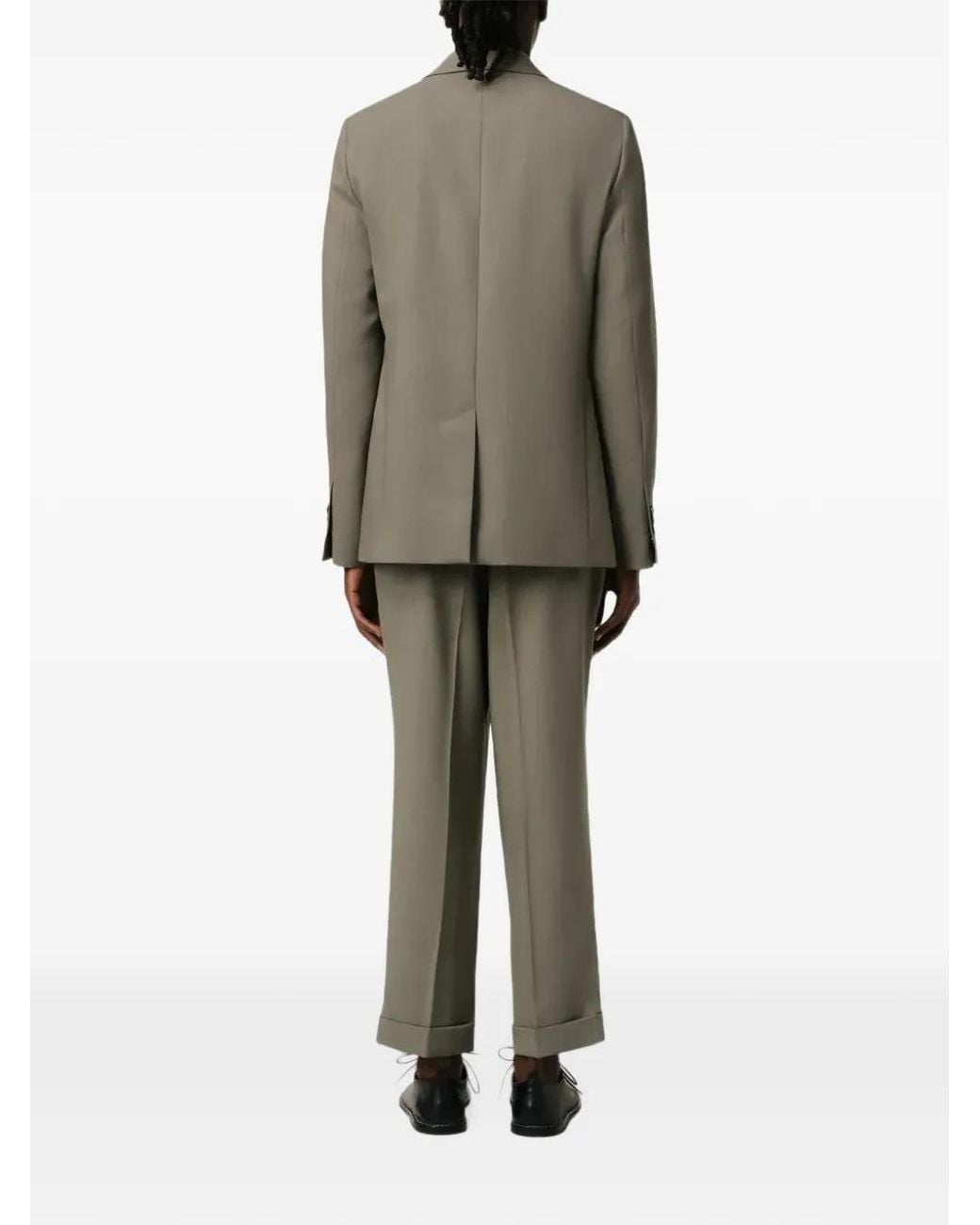 AMI Green Two-Button Jacket for men