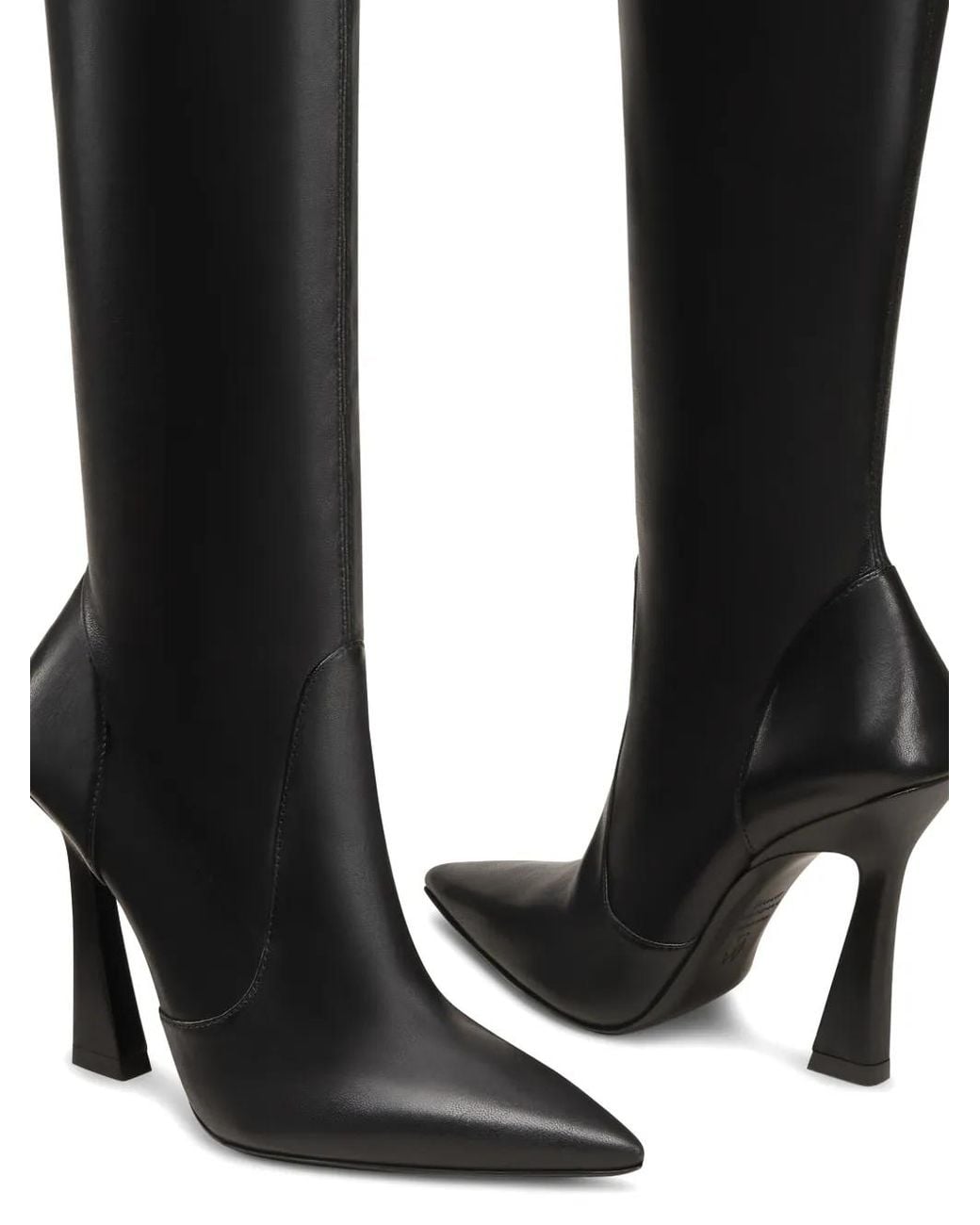 Stuart Weitzman Black Spitze Ultravinnie Stiefel