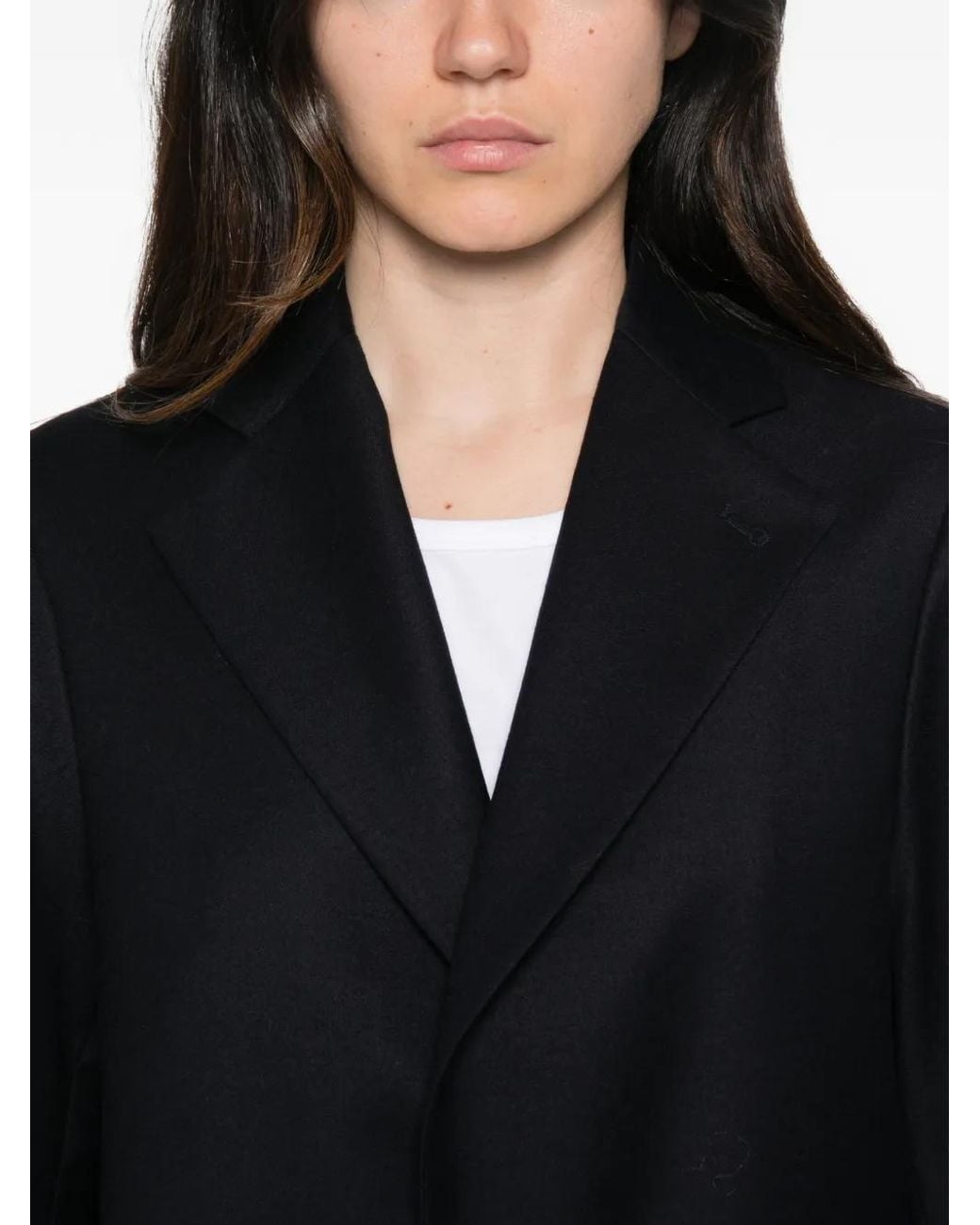 Barena Black Single-Breasted Notched-Lapel Blazer