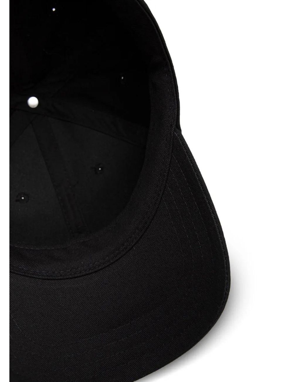 Vans Black Logo-Embroidered Bow-Detail Hat