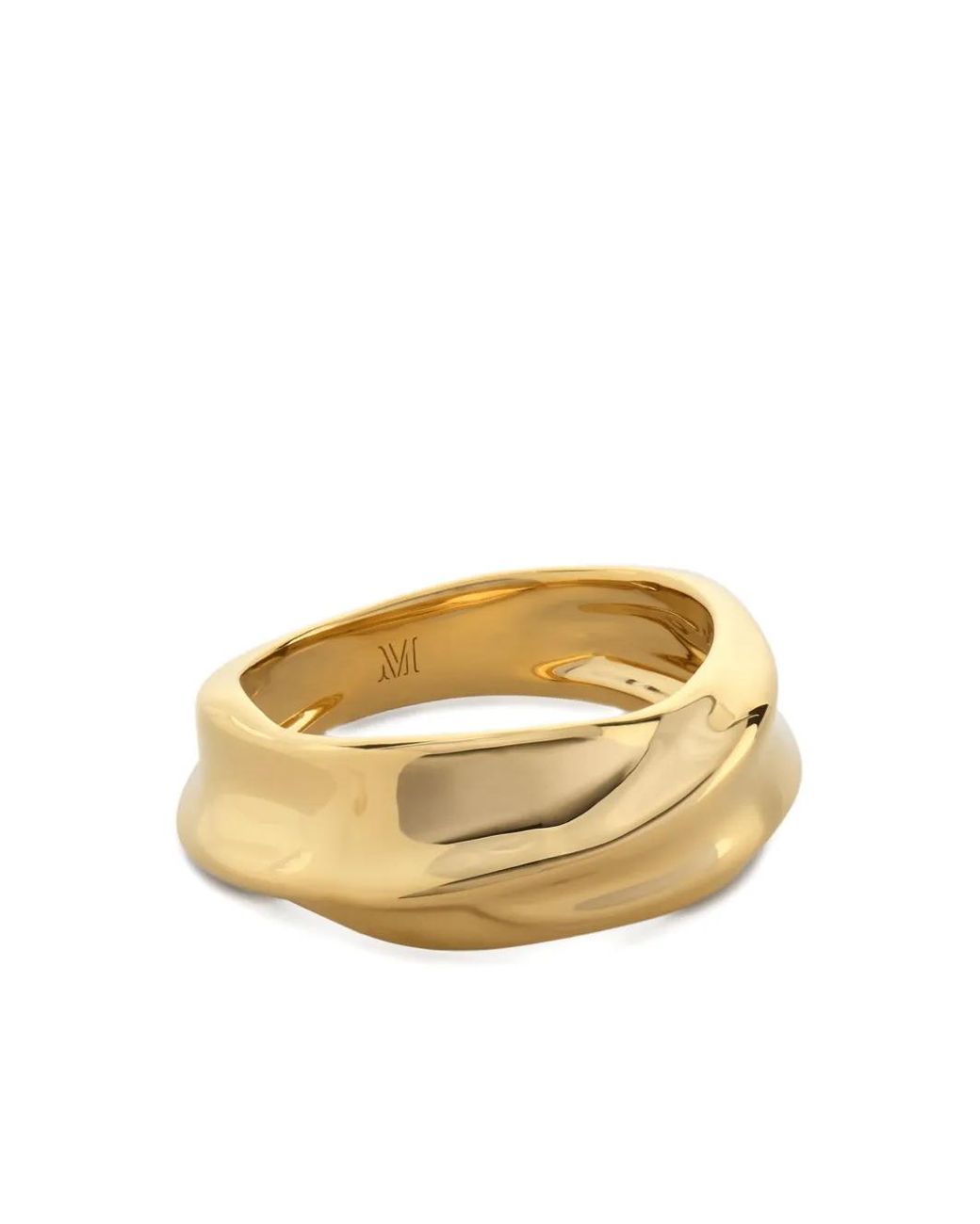 Monica Vinader Metallic Nomade Stacking Ring