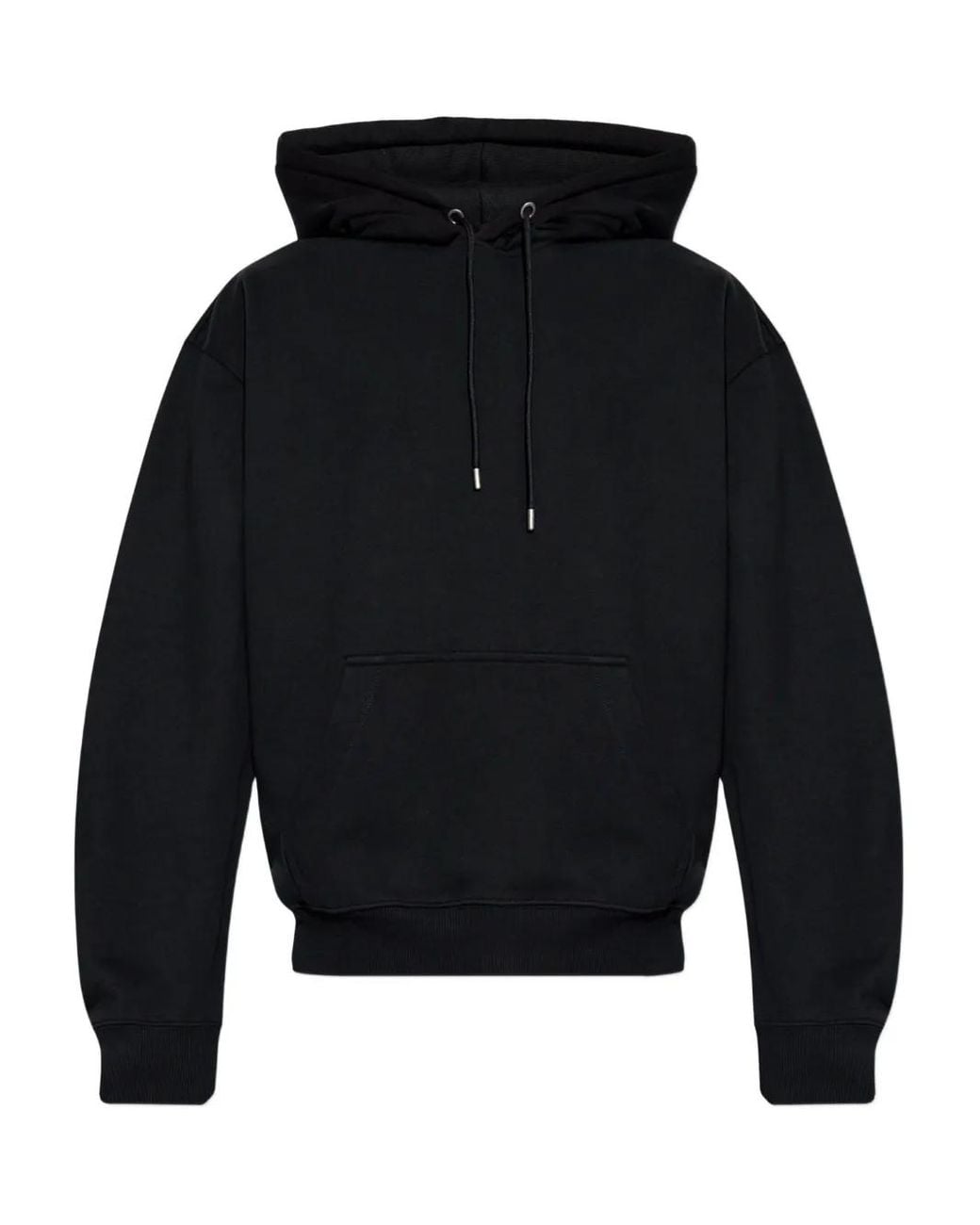 AllSaints Blue Milo Cotton Hoodie for men