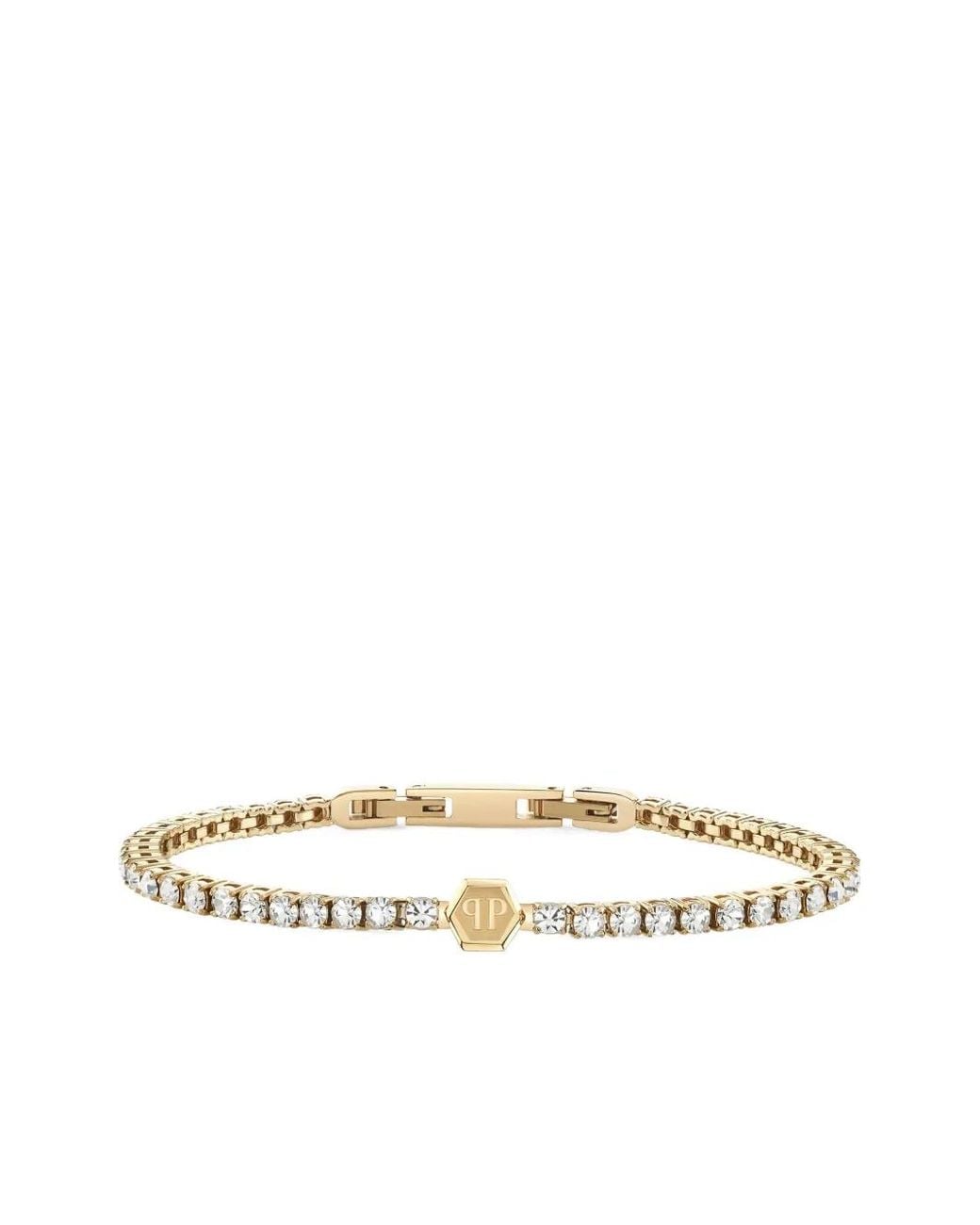 Philipp Plein White Tennis Royal Bracelet