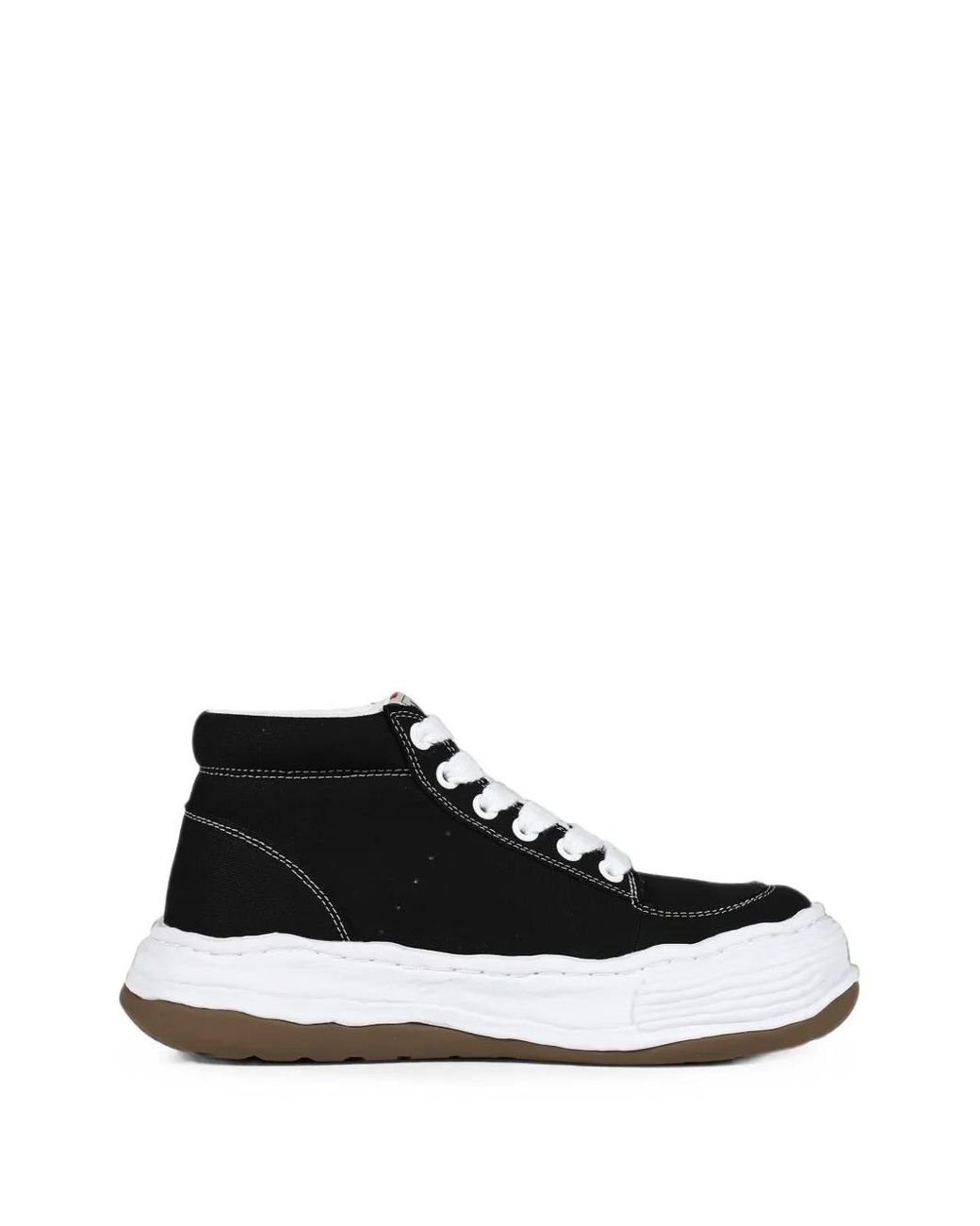 Maison Mihara Yasuhiro White Oliver Canvas Sneakers for men