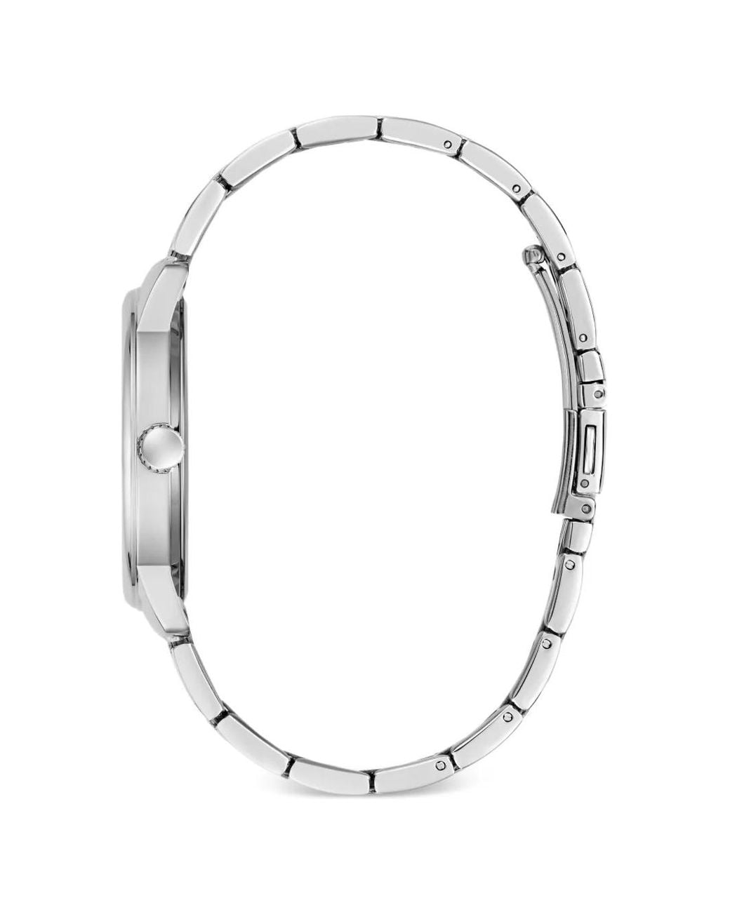 Guess Metallic Tone Analog Watch for men