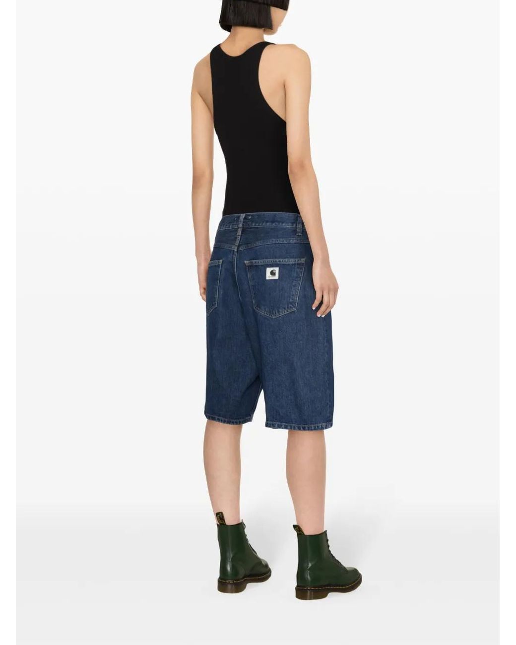 Carhartt Blue W' Brandon Denim Shorts