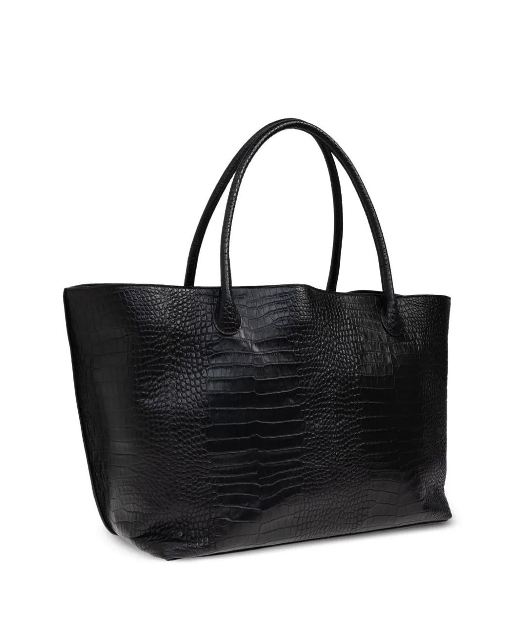 Borsa Tote Eva Weekend di LIE STUDIO in Black