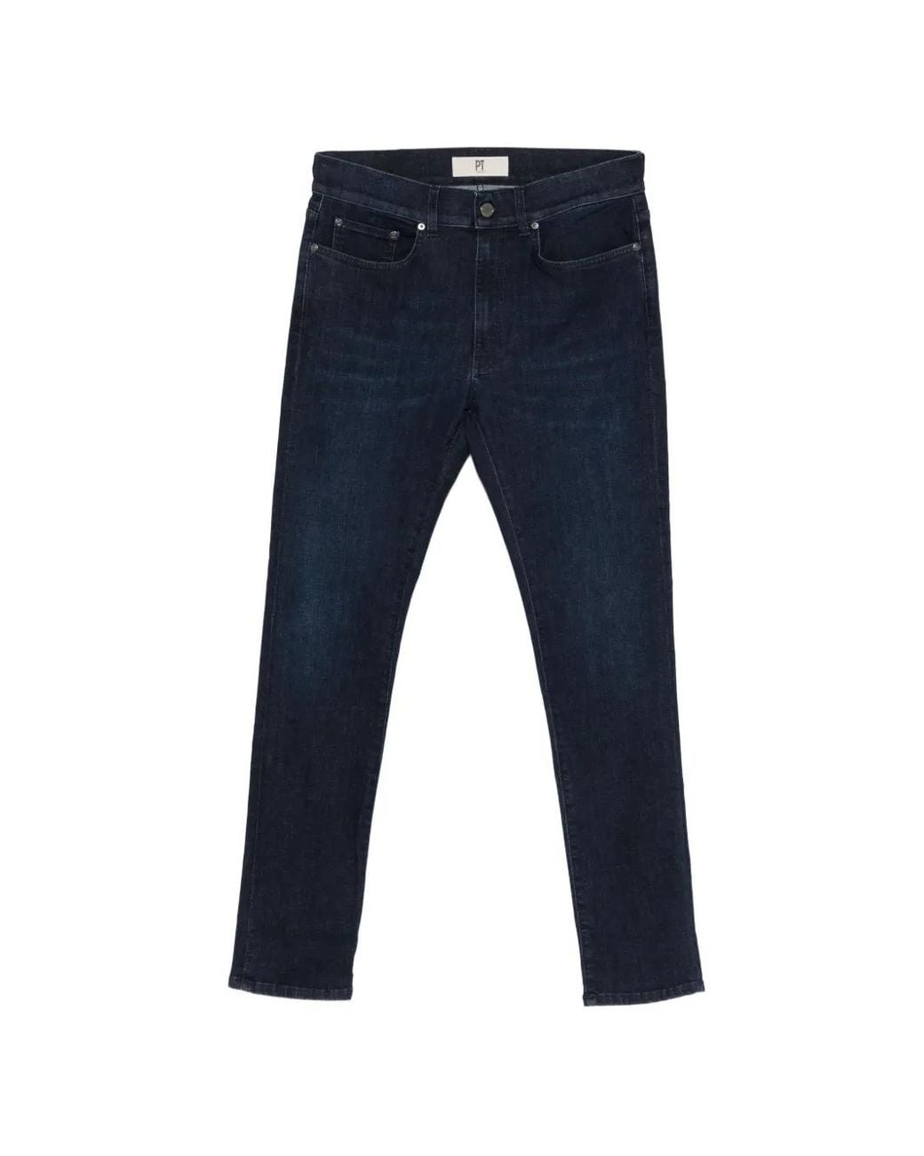 PT Torino Blue Mick Straight-Leg Jeans for men