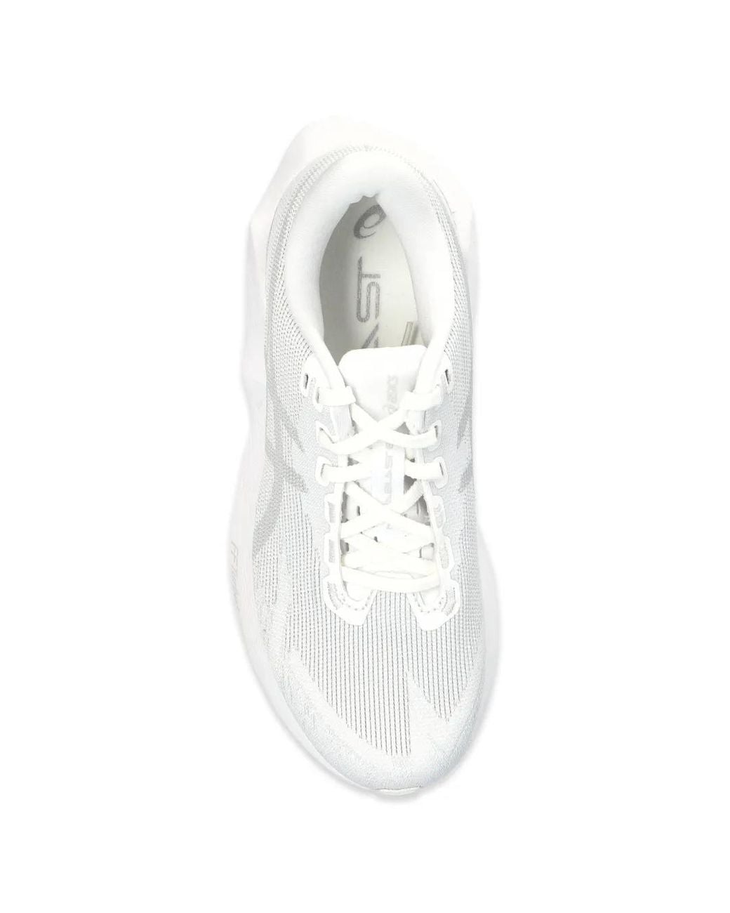 Asics White 'Novablast 6' Sports Shoes