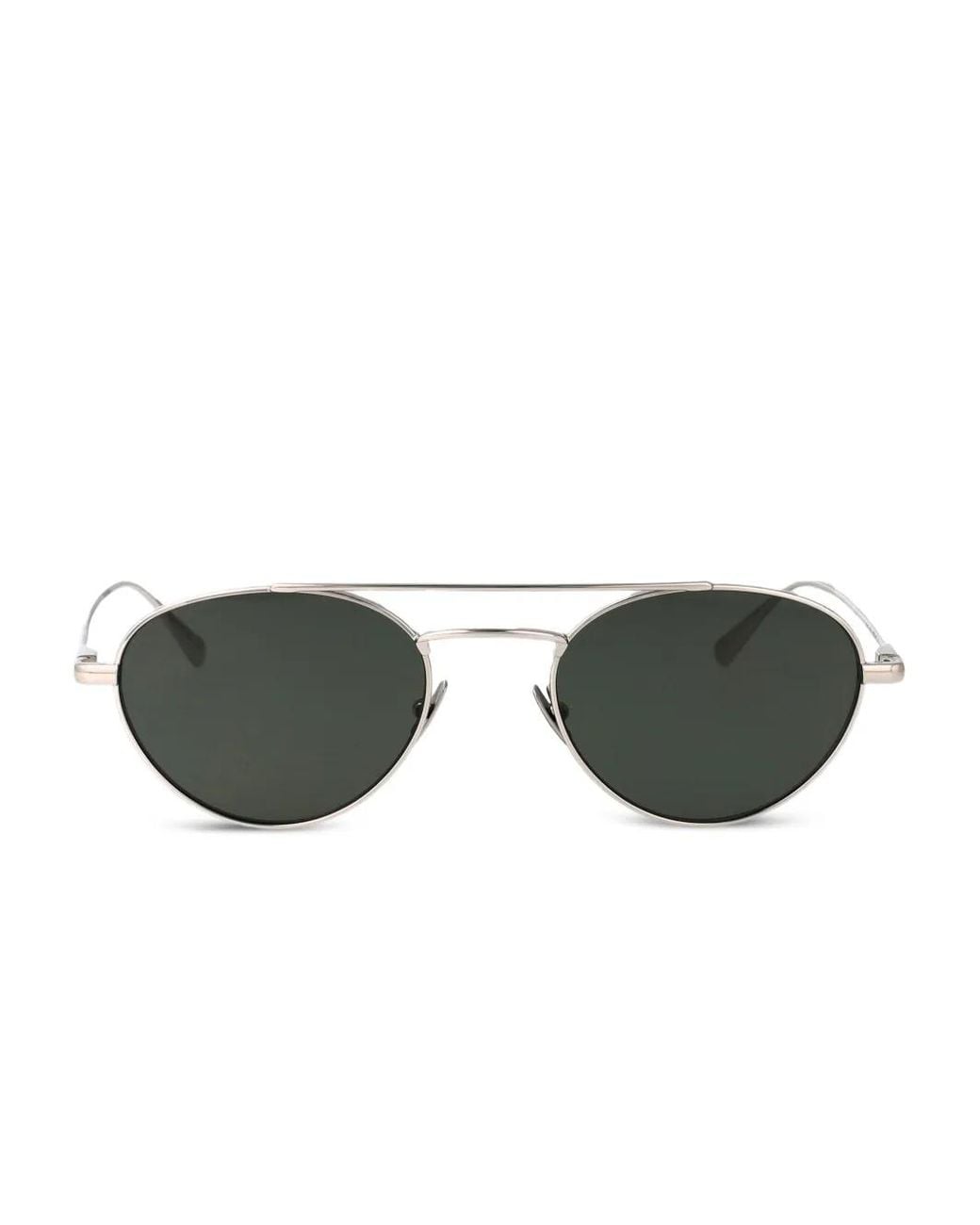 Saint Laurent Metallic Pilot-Frame Sunglasses