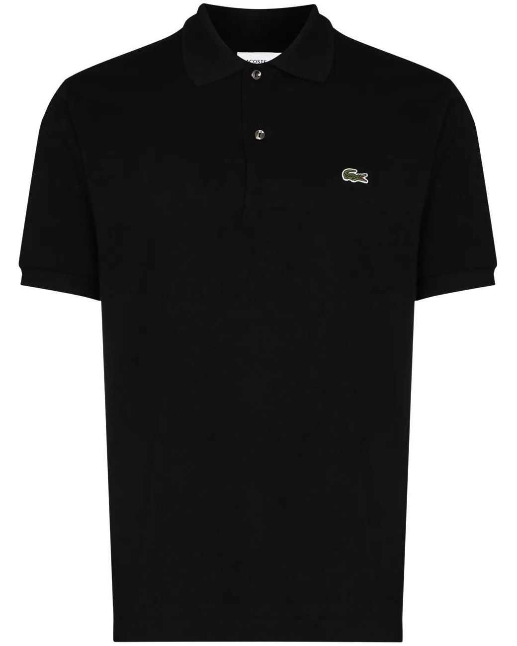 Lacoste Black Classic Piqué Polo for men