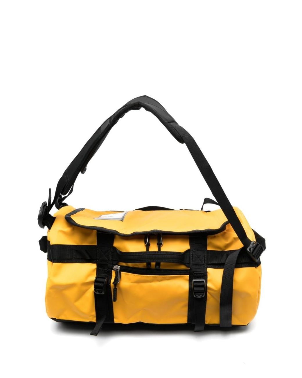 The North Face Logoprint Duffel Bag in Metallic Lyst