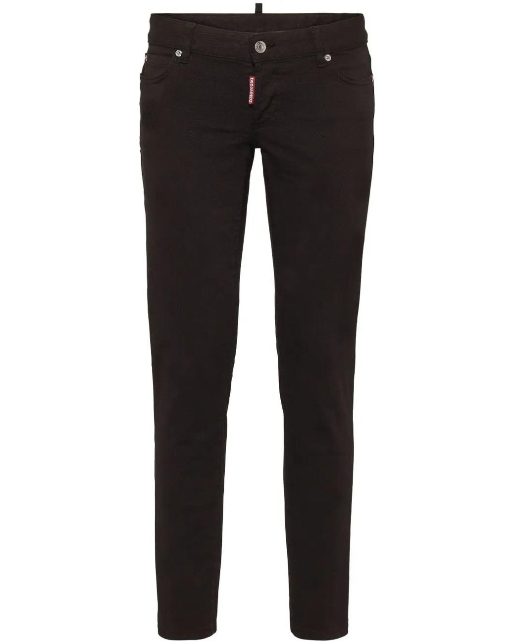 DSquared² Skinny Broek in het Black