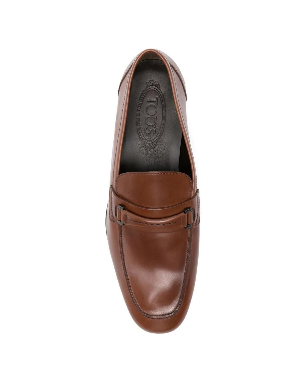 Tod's Brown Moc.Morsetto Selleria Destrutt. 13L for men