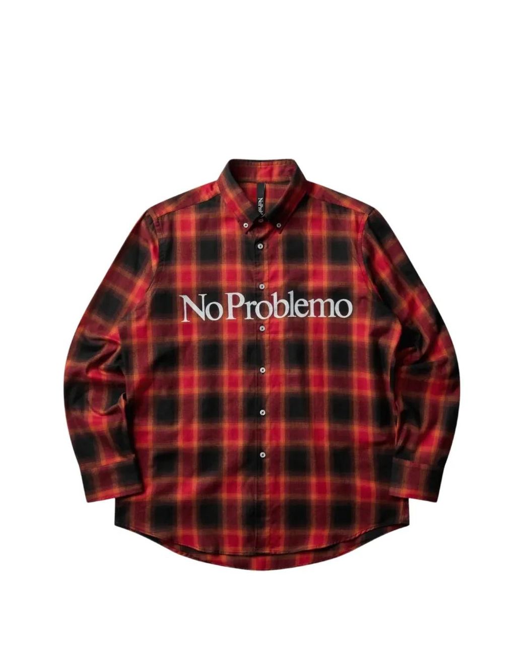 Camicia No Problemo A Quadri di Aries in Red
