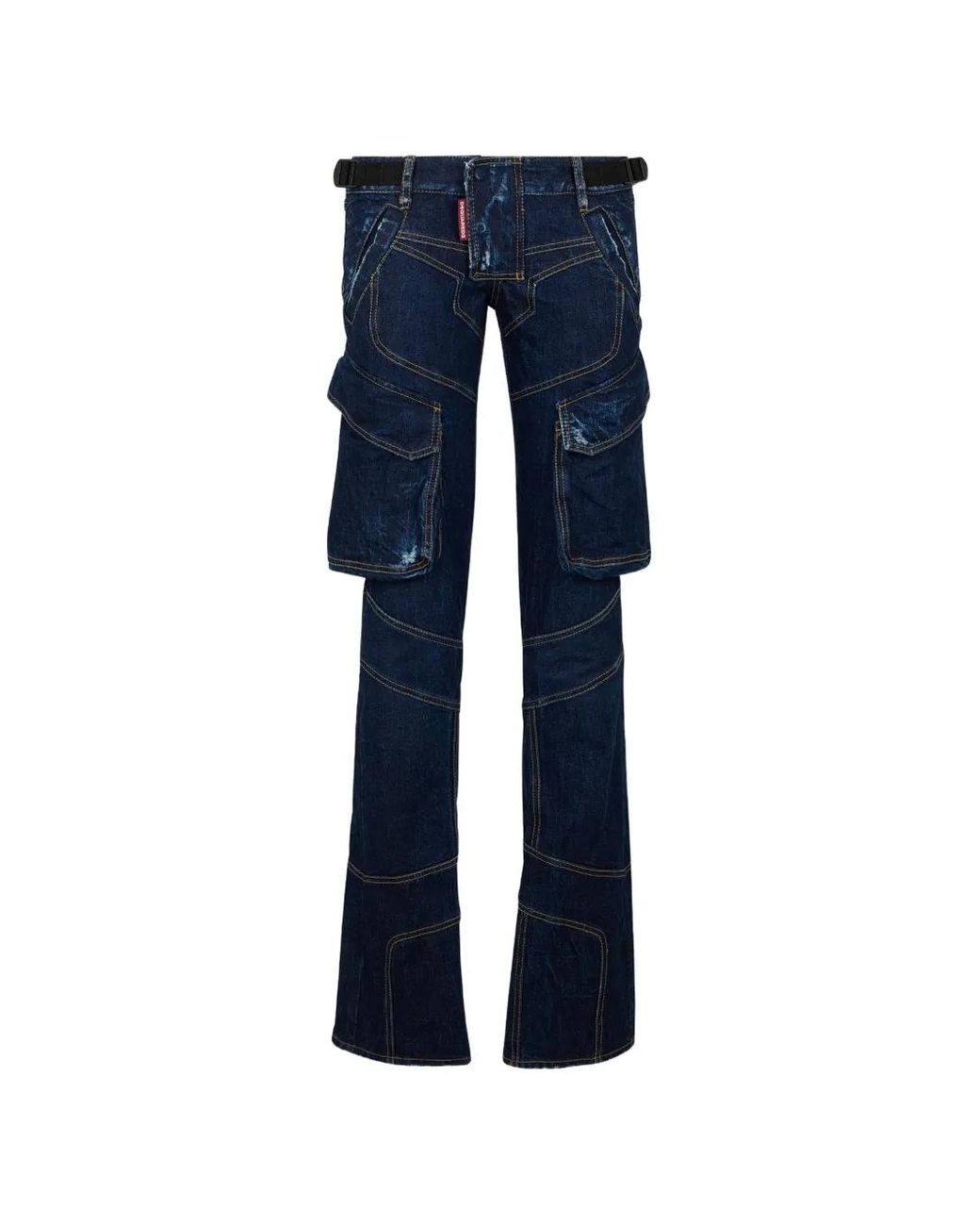 Vaqueros Con Trabillas DSquared² de color Blue