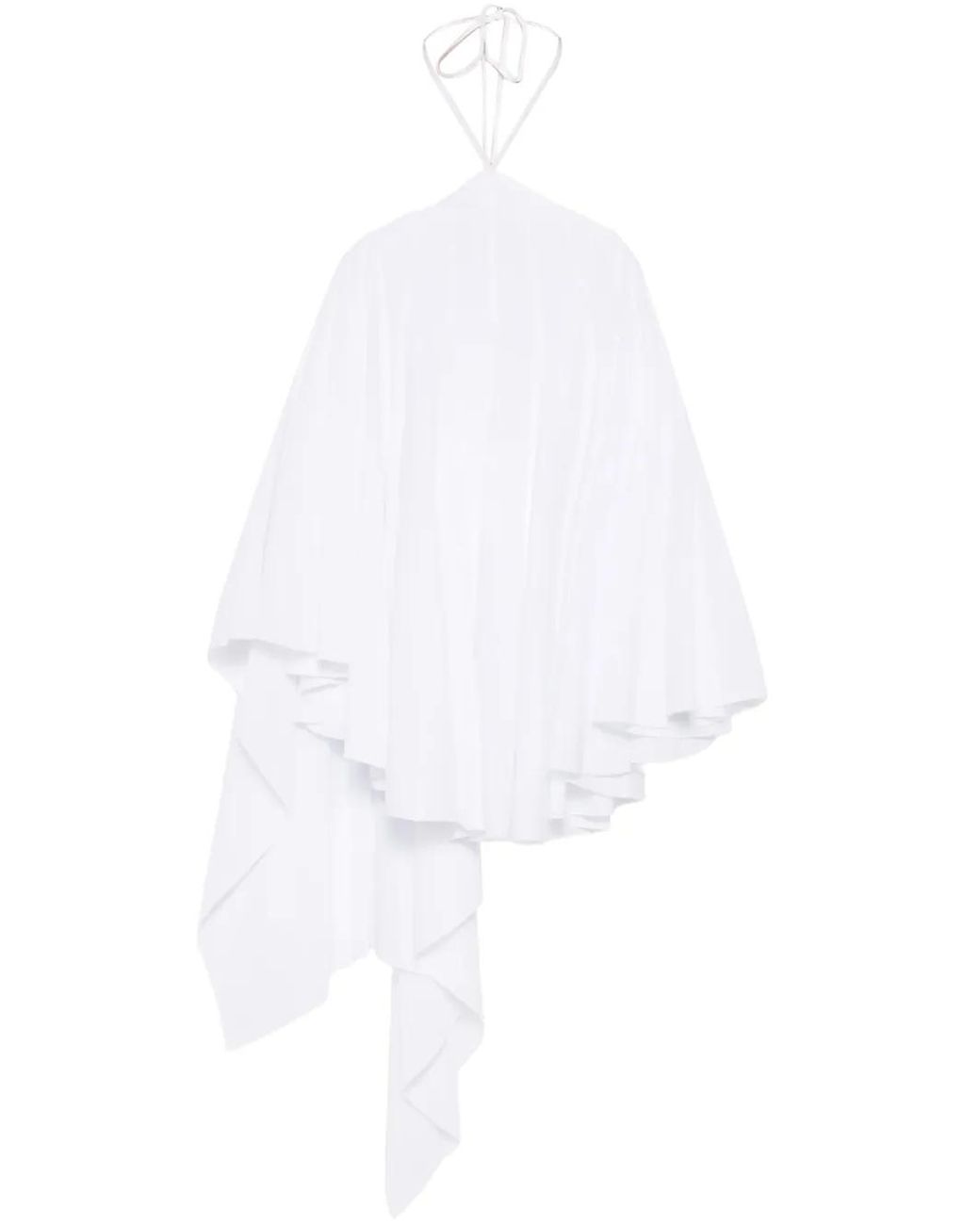 Jacquemus White Triangle Mini Dress