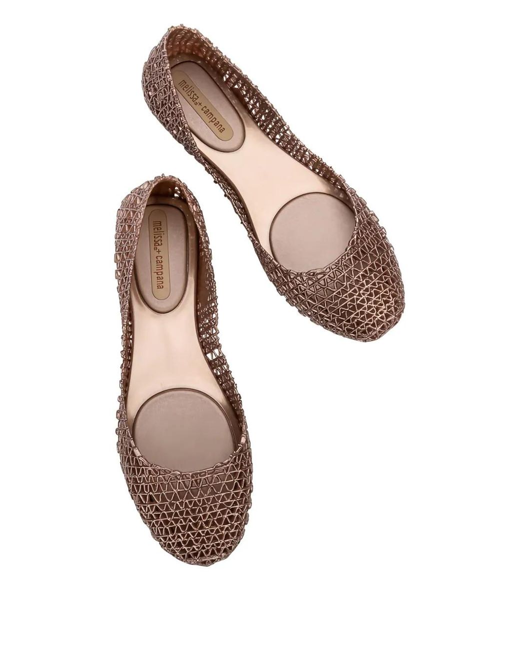 Melissa Brown Ballerines À Design Texturé