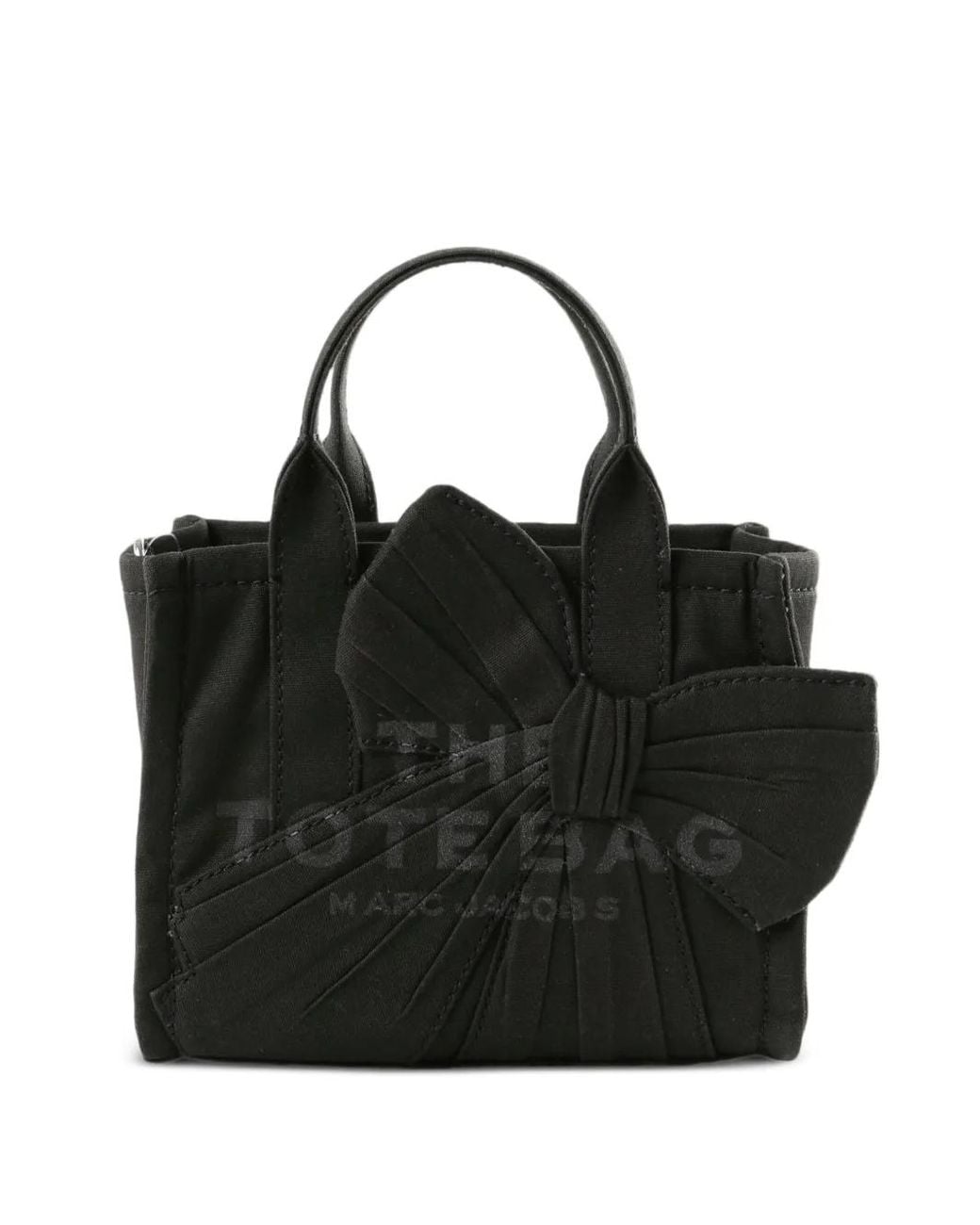 Marc Jacobs Black Cabas The Tote À Détail De Nœud