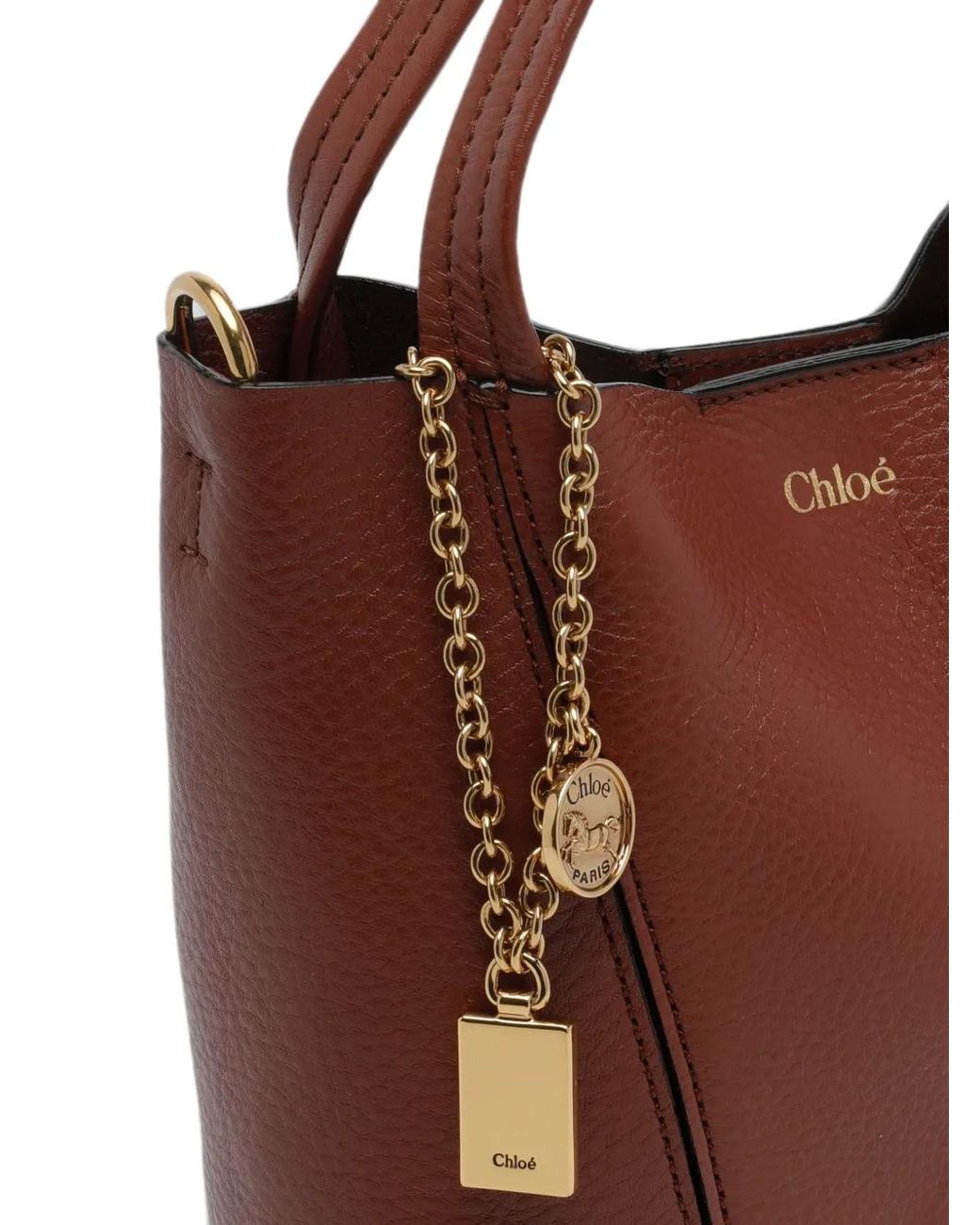 Chloé Brown The Small Beuteltasche