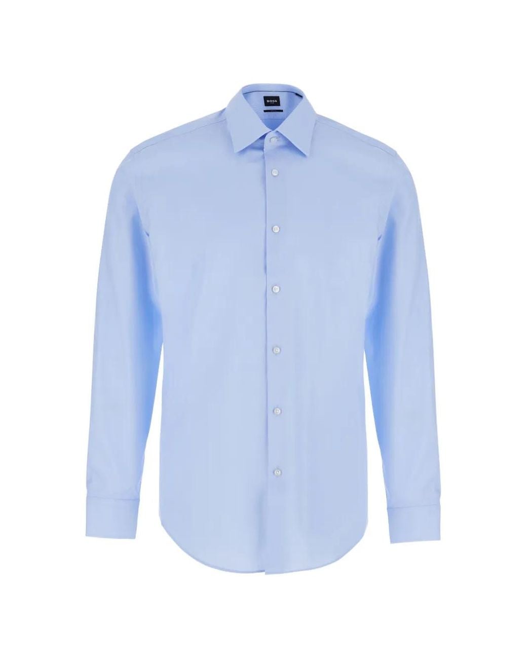 Boss Blue Hank One Slim-Fit Dress Shirt for men