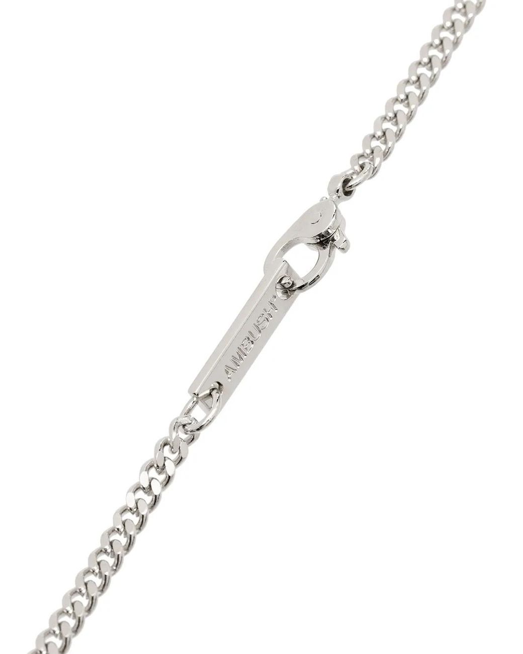 Ambush White Lighter Pendant Necklace for men
