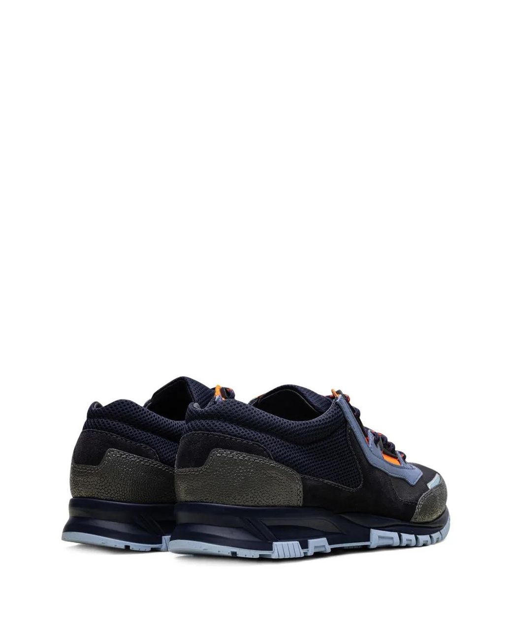 Lanvin Blue Cross Trainer Sneakers for men